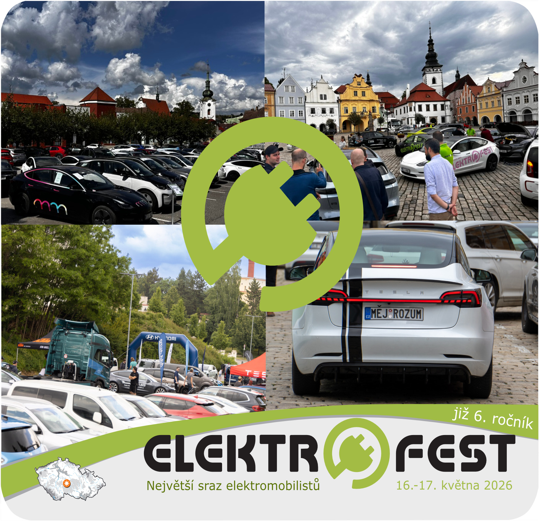 ElektroFest 2026 Největší sraz elektromobilistů