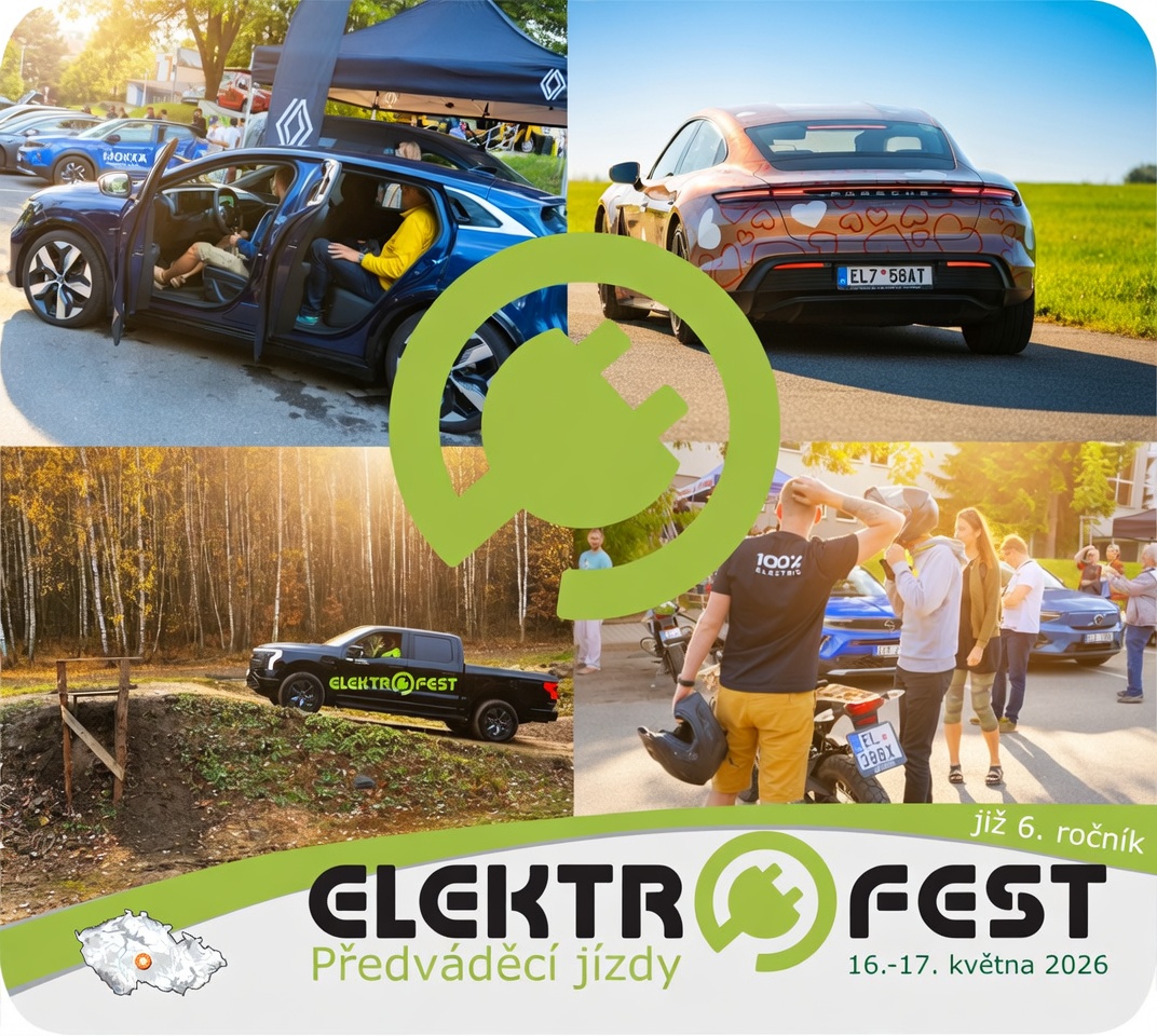 ElektroFest 2026 Předváděcí jízdy